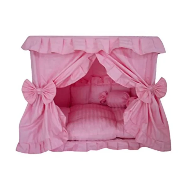 Princess Pink pet Bed House+1 Pillow