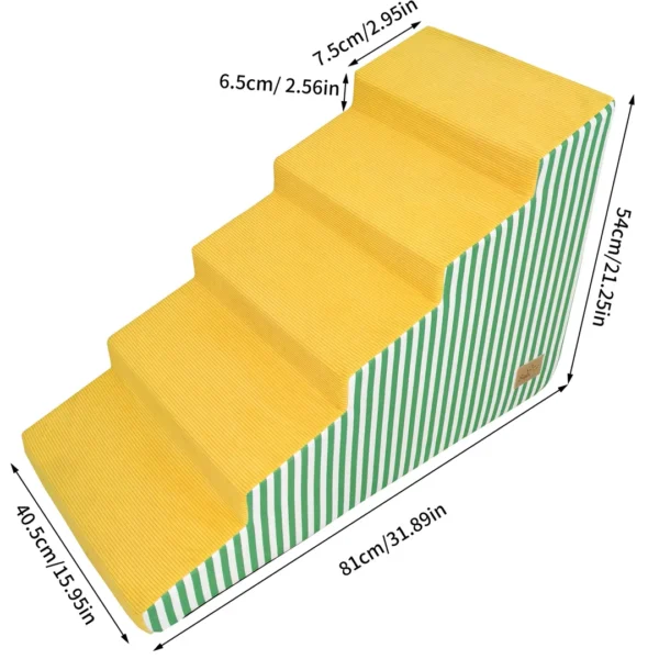 Pet Stairs High-Density Foam