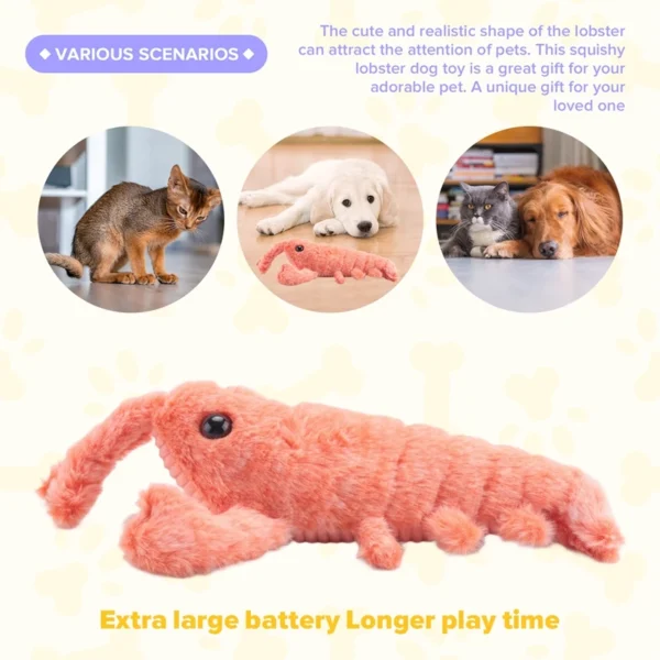 Jumping Lobster Interactive Toy