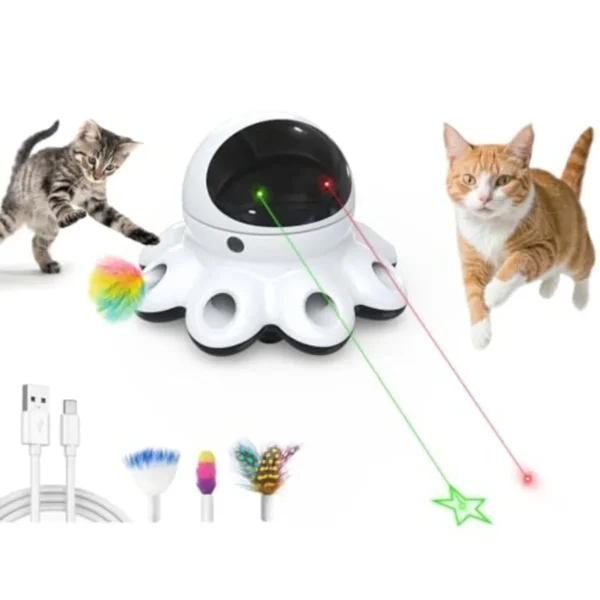 Cat Laser Toy Interactive Rechargeable