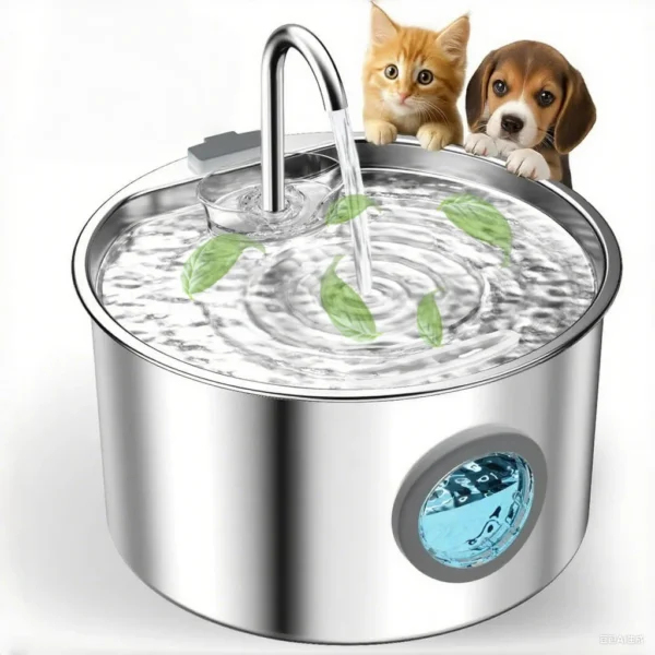108oz Pet Fountain Dispenser Automatic