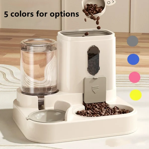 Dog Cat Feeder and Water Dispenser